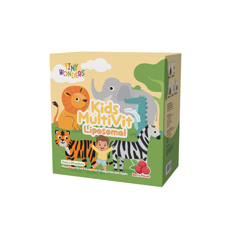 TINY WONDERS KIDS MULTIVIT LIPOSOMAL 30s