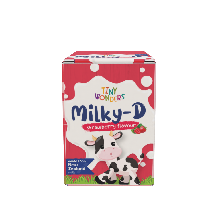 TINY WONDER MILKY D (STRAWBERRY) 8S