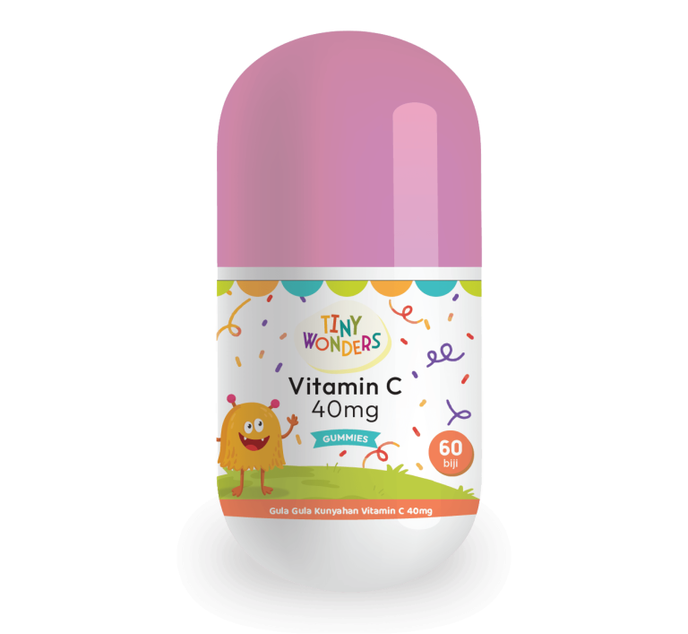 TINY WONDERS VITAMIN C 40MG GUMMY 60S